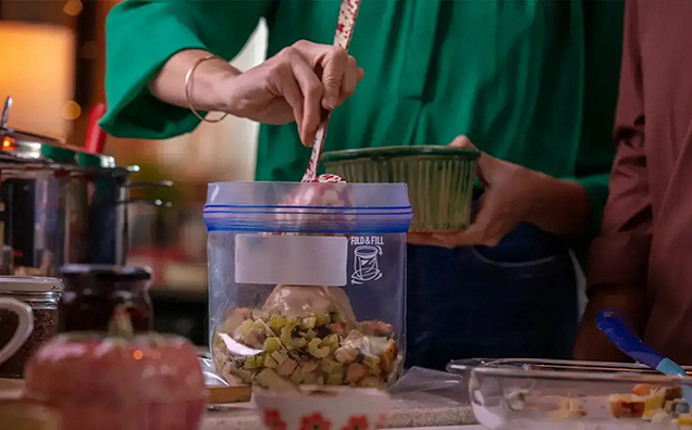 Keep your food fresh and easy to open and close with slider storage bags