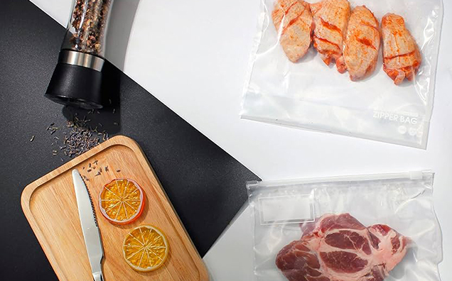 Travel-Friendly Slider Storage Bags for Toiletries and Accessories