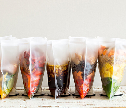 Slider Freezer Bags for Meal Prep and Leftovers