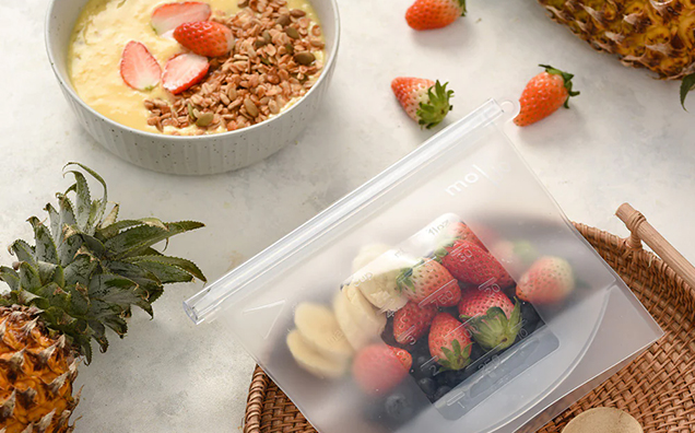 Smart Kitchen Storage with Resealable Slider Bags