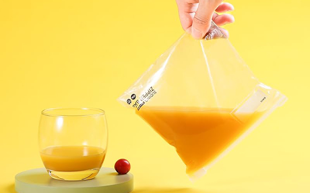 Zipper Seal Pint Size Bags Simplify Home and Kitchen Storage