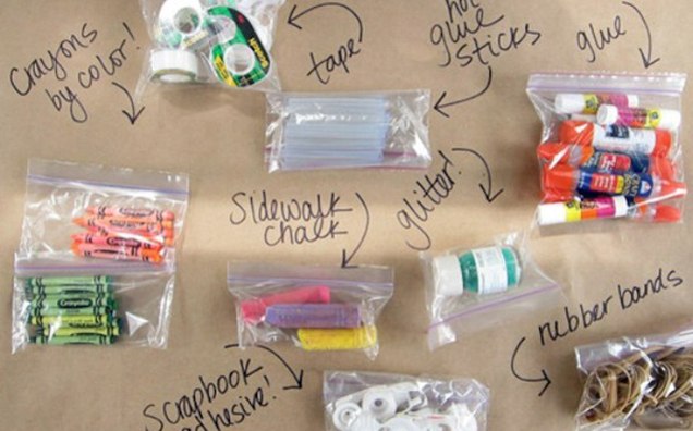 Keeping Household Items Organized with PVC Zipper Bags